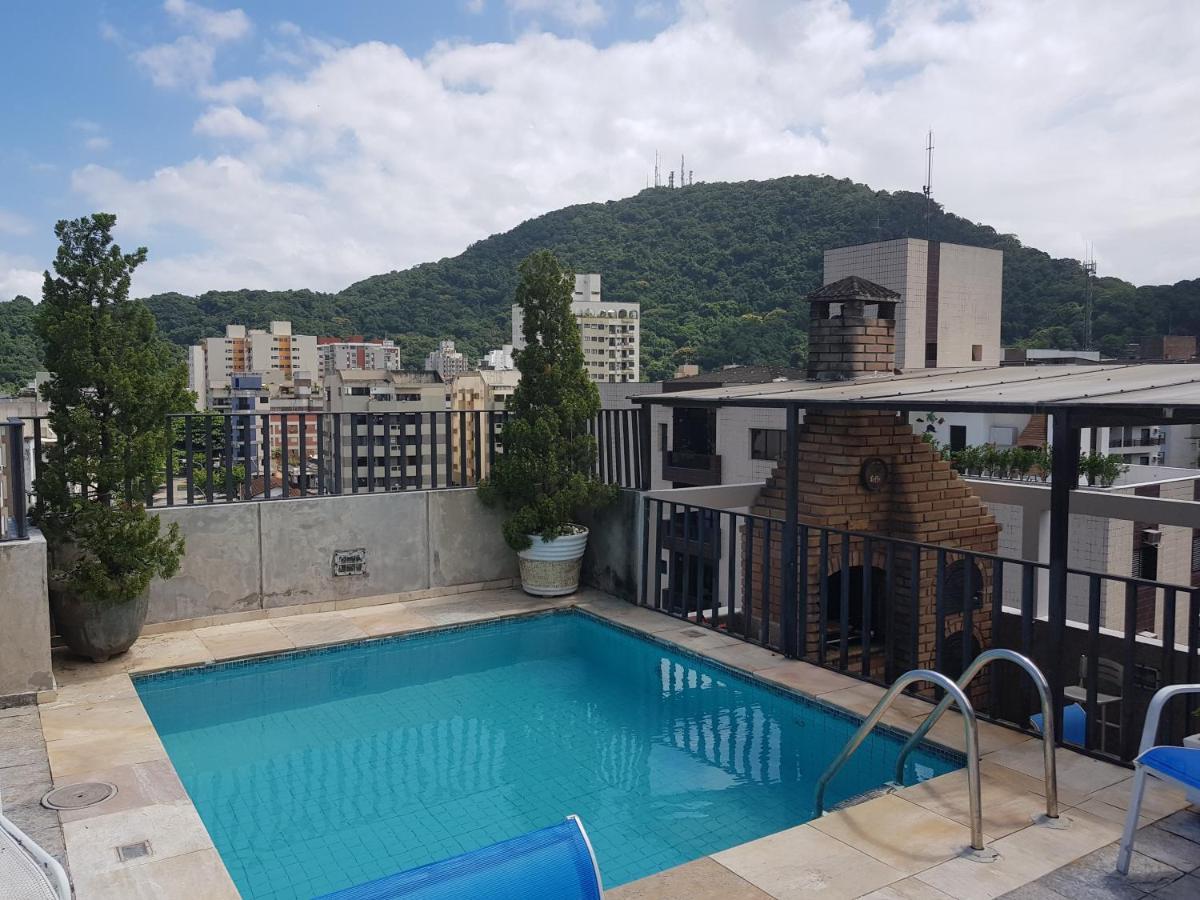 Cobertura Duplex 4 Quartos Guaruja Apartman Kültér fotó