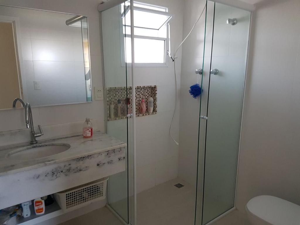Cobertura Duplex 4 Quartos Guaruja Apartman Kültér fotó